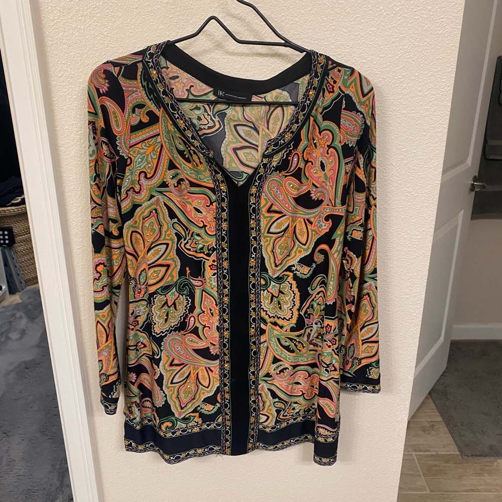INC Women’s Top, Size Medium